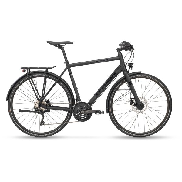 Stevens 6X Lite Tour trekking kerékpár _Stealth Black_